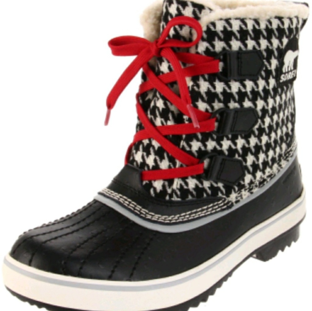 Sorel Houndstooth Snow Boots